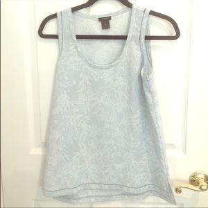 Light blue and white Ann Taylor
top XS